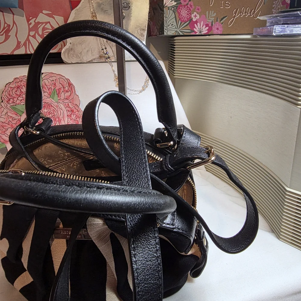 ✨️LOW START✨️Kate Spade NewYork Zebra Printed Canvas Bag - Picture 10 of 13